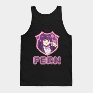 FRIEREN BEYOND JOURNEYS END  FERN SHIELD (GRUNGE) Tank Top